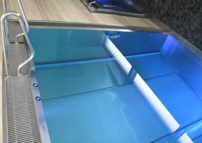 Privátní wellness v nerezu - Atrakce a osvětlení do bazénu - BWS Přerov