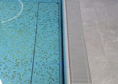 Vyjímečné privátní wellness - Keramický bazén s přelivným žlábkem - BWS Přerov