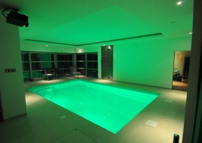 Když bazén hraje barvami - Privátní bazény s atrakcemi a osvětlením - BWS Přerov