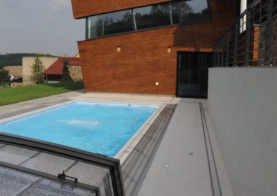 Komfortní bazén se zastřešením - Luxusní bazény - BWS Přerov