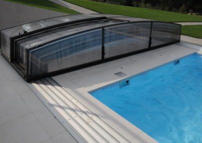 Komfortní bazén se zastřešením - Posuvný kryt bazénu - BWS Přerov
