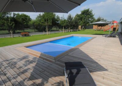 Komfortní bazén s lamelou - Lamelové zakrytí bazénu - BWS Přerov