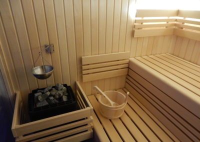 Sauna v bazénové hale - Finské sauny na míru - BWS Přerov