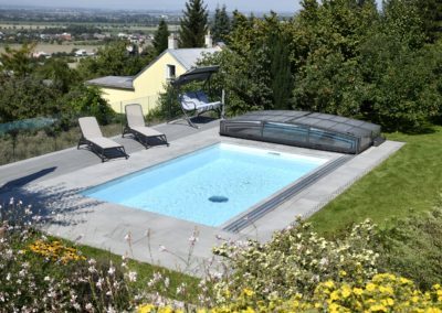 Bazén s nádherným výhledem - Moderní bazén na míru - BWS Přerov