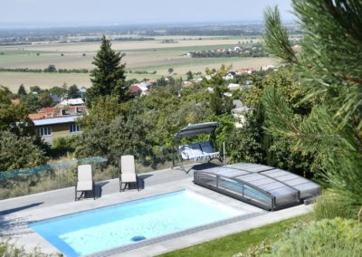 Bazén s nádherným výhledem - Moderní bazény - BWS Přerov