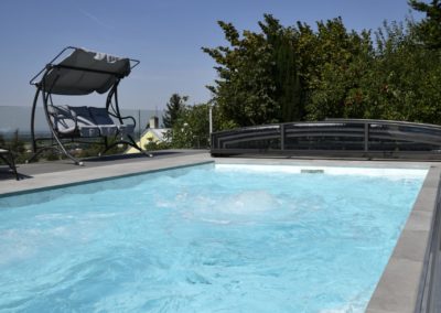 Bazén s nádherným výhledem - Atrakce do bazénu zblízka - BWS Přerov