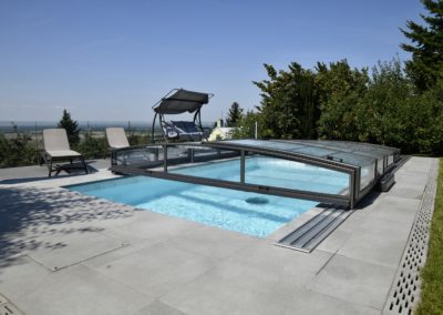 Bazén s nádherným výhledem - Zastřešení bazénu pojezd 2 - BWS Přerov