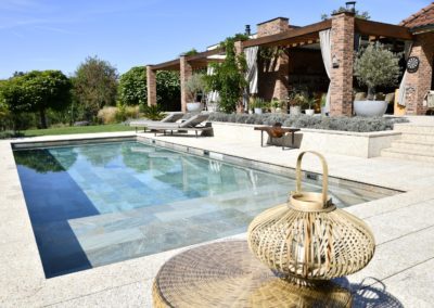 Luxusní bazén v přímořském stylu - Bazény s keramickým obkladem - BWS Přerov