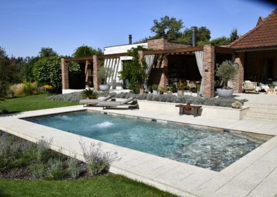 Luxusní bazén v přímořském stylu - Venkovní bazény s atrakcemi - BWS Přerov