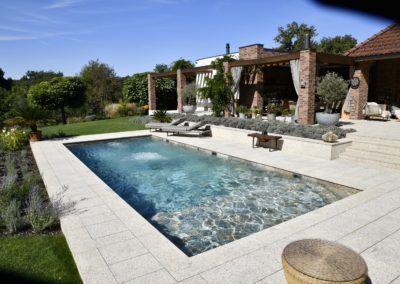 Luxusní bazén v přímořském stylu - Venkovní bazény na míru - BWS Přerov