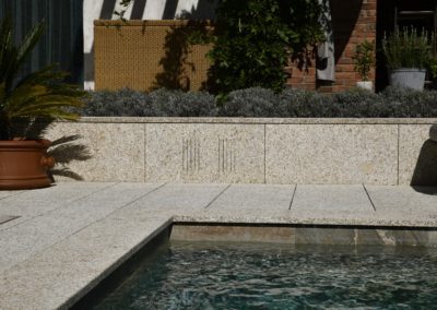 Luxusní bazén v přímořském stylu - Detaily obkladů z kamene - BWS Přerov