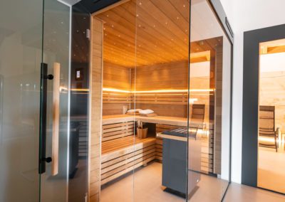 Sauna s výhledem na Bouzov - Luxusní sauny na míru - BWS Přerov