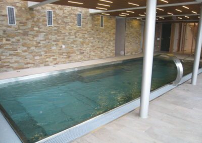 Nerezový bazén s výhledem - Interiérové bazény a wellness - BWS Přerov