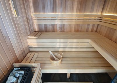 Hra světel a dřeva - Finské sauny na míru - BWS Přerov