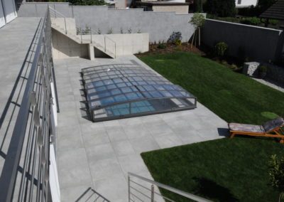 Moderna a perfektní detaily - Zakrytí bazénu na terase- BWS Přerov