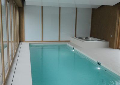 Wellness propojené oknem - Interiérové bazény - BWS Přerov