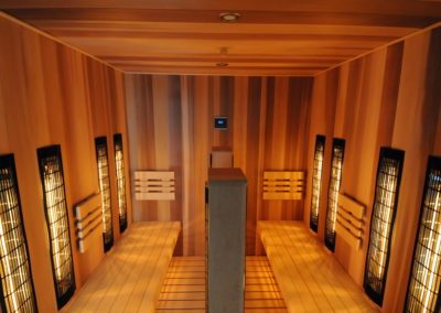 Infra sauna s cedrovým obkladem - Sauny a wellness - BWS Přerov