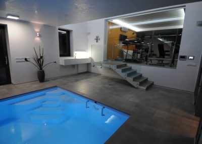 Elegantní rodinné wellness - Moderní bazény s protiproudem - BWS Přerov