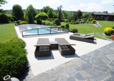 Bazén v rozlehné zahradě - Luxusní bazény - BWS Přerov