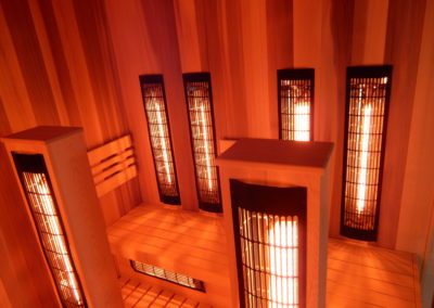 Infra sauna s cedrovým obkladem - Sauny na míru - BWS Přerov