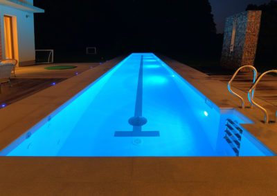 Privátní plavecká dráha - Úsporné osvětlení bazénu - BWS Přerov