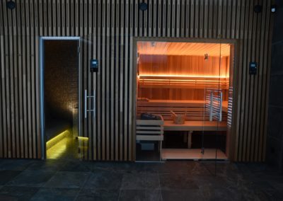 Hra světel a dřeva - Luxusní sauny a wellness na míru - BWS Přerov