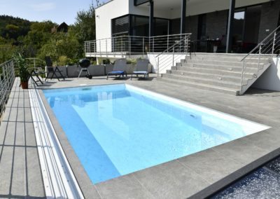 Azurová oáza na terase - Bazén na terase - BWS Přerov