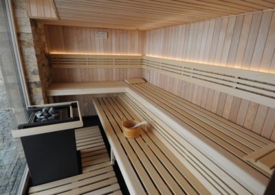 Sauna s oknem do přírody - Privátní sauna na klíč - BWS Přerov
