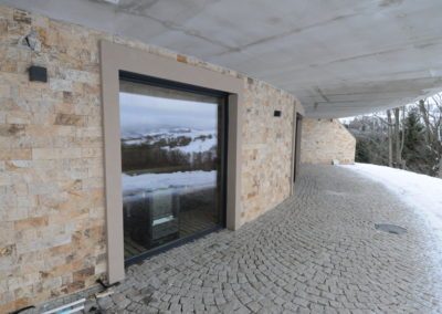 Sauna s oknem do přírody - Zážitkové sprchy - BWS Přerov