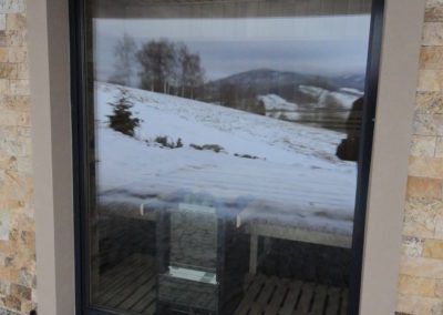Sauna s oknem do přírody - Wellness na míru - BWS Přerov