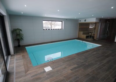 Moderní sauna - Interiérový bazén na míru - BWS Přerov