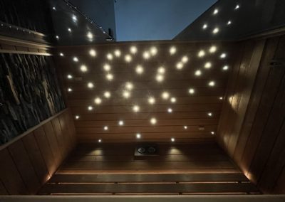 Komfortní sauna pro dva - Hvězdné nebe - BWS Přerov